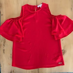 Michael Kors off the shoulders top.